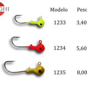 Anzol para Jig ou Grub (1233)