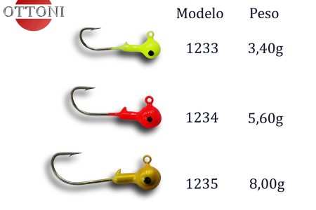 Anzol para Jig ou Grub (1233)